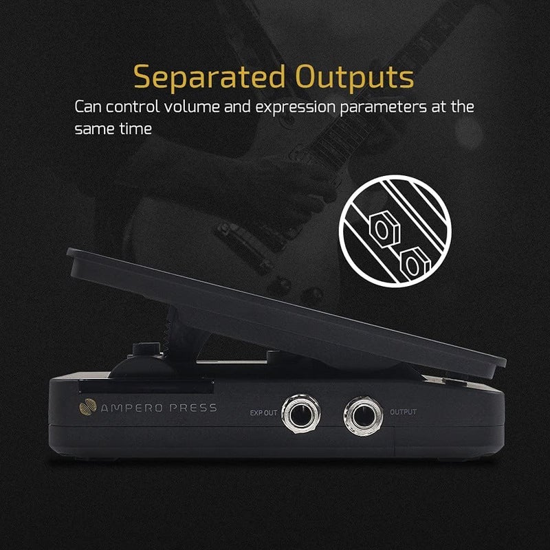 HOTONE Volume Expression 2 in 1 Guitar Effects Pedal Passive EXP Ampero Press Guitar Pedal(Included 1 PCS Additional 15 CM TS Cable) - Image 3